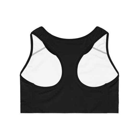 Cyber Wealth Sports Bra - Empower Your Financial Fitness