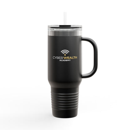 Travel Mug with Straw, 40oz, Perfect for Coffee Lovers, Gifting, Travel, Sports, and Promotions, Customizable Insulated Beverage Container