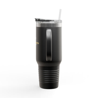 Travel Mug with Straw, 40oz, Perfect for Coffee Lovers, Gifting, Travel, Sports, and Promotions, Customizable Insulated Beverage Container